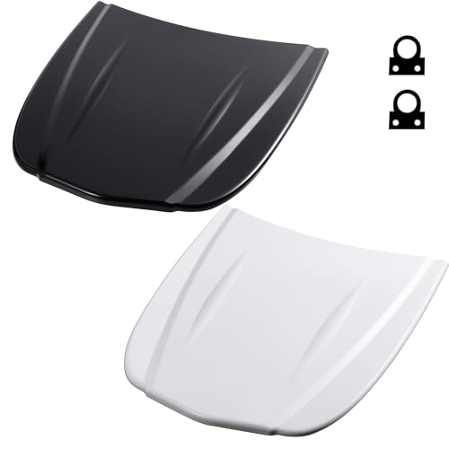 2 Pcs Speed Shape ABS Plastic Hood Wrap for Auto