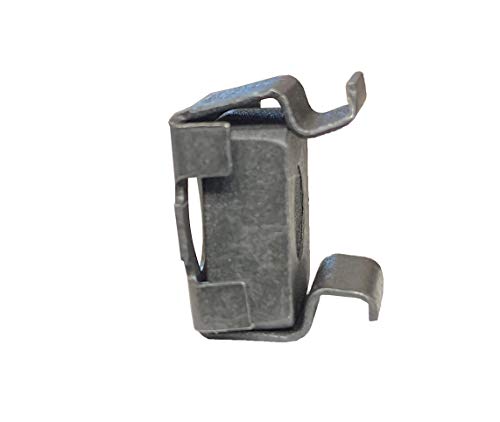 Rackgold® Black 12-24 Cage Nuts 100 Pack - Usa Made #TOP5