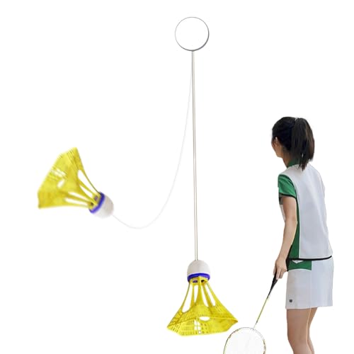 Interior Badminton -Set, Badminton -Trainingset, Leichte -Balls Innenraum - Tragbare -Trainingsausrüstung Für Pra
