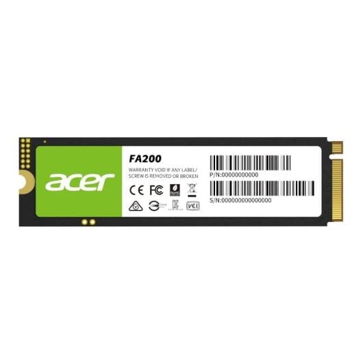内蔵型SSD Acer FA200 1TB PCIe Gen4 x4 M.2 SSD Biwin Acer FA200 M.2 1TB SSD : Amazon.co.uk: Computers & Accessories