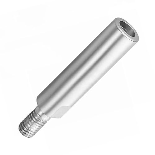 ALCXAZS Amoladora portátil, varillas de extensión de acero inoxidable, eje roscado M10, adaptadores pulido para carpintería, herramienta eléctrica