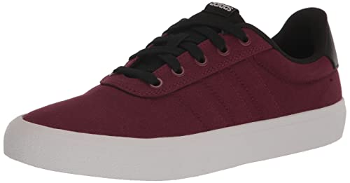 adidas Men's VULCRAID3R Skate Shoe, Shadow Red/Shadow Red/Black, 8