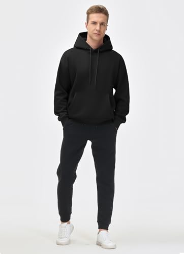 THE GYM PEOPLE Men's Loose Fit Pullover Hoodie Soft Lightweight Hooded Sweatshirt with Pockets3