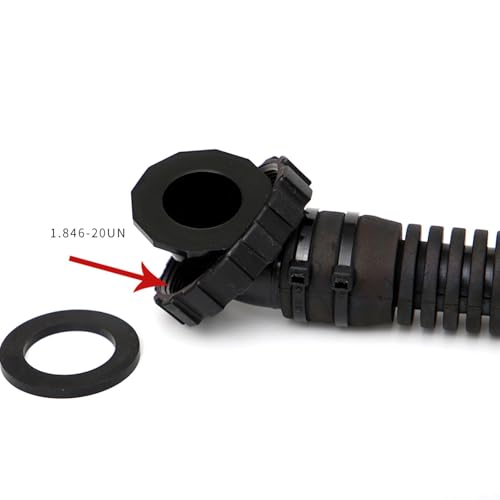 Diving BCD Pipe Rubber Wear Resistant Nut Loop Tie Elbow Flexible Diver BCD Airway Inflation Deflation Diving Inflator Hose4