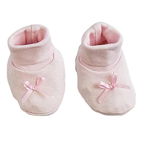 Bambini-Pink Preemie Booties