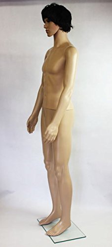 Amazon.co.jp: 訳あり○男性用マネキンGM-4 メンズ等身大マネキン 顔