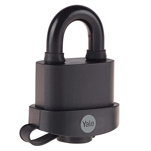 Image of Yale - Y220B /51 /118 /1 High Security 51mm Weatherproof Padlock - Open Hardened Steel Shackle - 3 Keys