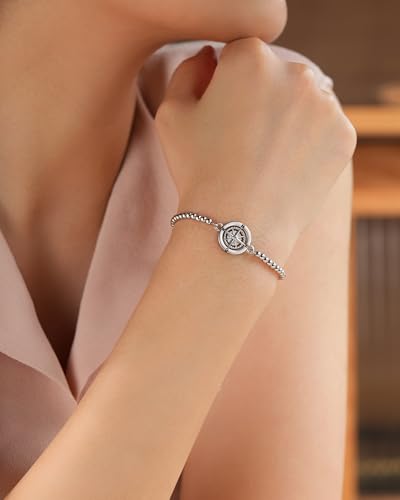 Shonyin Travel Gifts for Women with Sentimental Blessing Card, Unique Meaningful Good Luck Gift for Safe Travel3