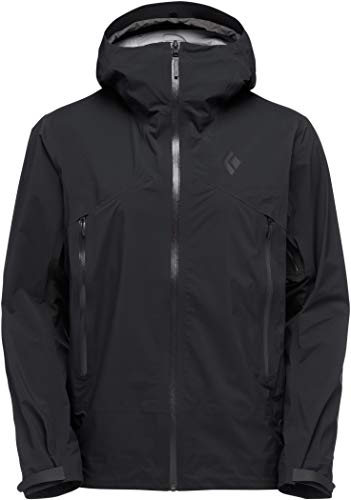 Black Diamond Mens Helio Active Ski Shell/Jacket, Black, Small