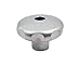 JW Winco Stainless Steel 303 Tapped Hand Knob, Threaded Through Hole, M8 x 1.25 Thread Size x 13mm Thread Depth, 40mm Head Diameter (Pack of 1)