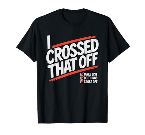 Hacedor Obsesivo De Listas Adicto Las Humor Camiseta