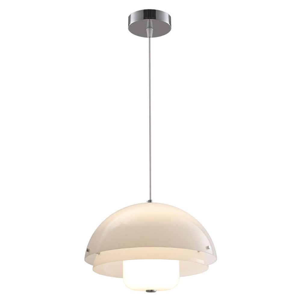 LYMSXAZOU Dining Room Chandelier Bedroom Hanging lamp Nordic White Glass Pendant Light Ceiling e26/e27 Fixture Fitting Drop
