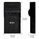 EN-EL15 USB Ladegerät für Nikon 1 V1, D500, D600, D610, D7000, D7100, D7200, D750, D800, D800E, D810, D810A Kamera und Mehr