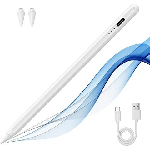 Aniyoo Stylus Pen for Apple iPad 2018~2022 with Palm Rejection Tilt Sensitivity, Pencil Compatible with iPad 6/7/8/9th, iPad mini 5/6, iPad Air 3/4/5th, iPad Pro 11" 1/2/3, iPad Pro 12.9" 3/4/5th gen Cover
