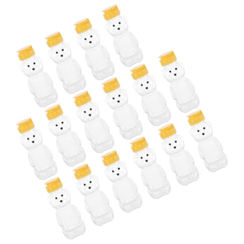 DECOMELODY �l�ߑւ��\�ȃN�}�^�I���{�g��16�Z�b�g ����PET�f�ޖ��h�����N�{�g�� �W���[�X�␅ �����ۑ��p �L�b�`���ƃp�[�e�B �ė��p�\