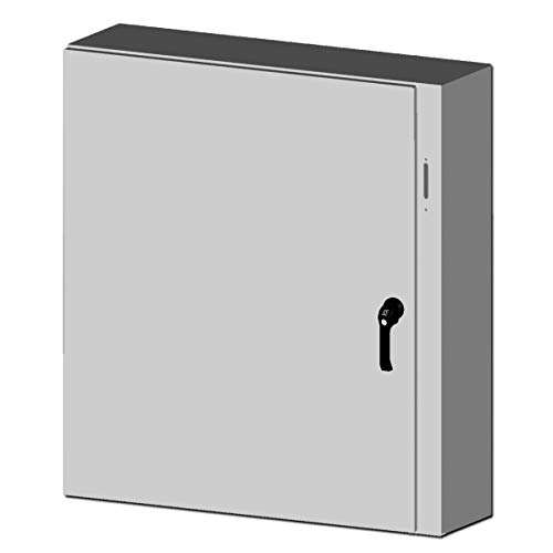 Saginaw Enclosures, SCE-24XEL2510LP, Wall Mount Flange Disconnect Enclosure, 24H x 25.38W x 10D, 1 Door, Nema 3R,4,12,13, Metal