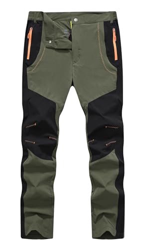 Rdruko Wanderhose Herren Wasserdicht Trekkinghose Lang Outdoor Hosen...
