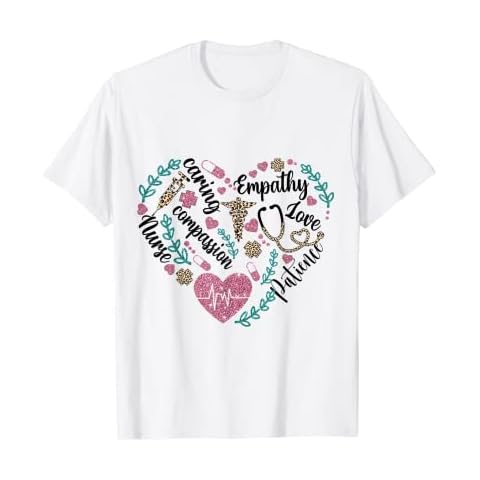 Nurse 2022 Leopard Colors Graphic Stethoscope Gift Idea Bulk T-Shirt Cover