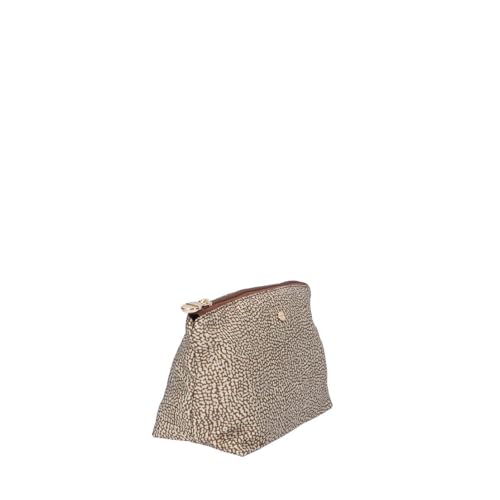 Trousse Borbonese beige marrone en taille unique pour cosmétiques