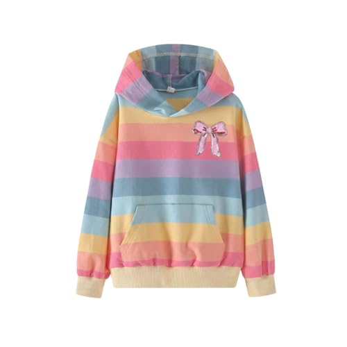 Image of WELAKEN Sweatshirts for Girls Toddler & Kids II Little Girl's Pullover Tops Sweaters & Hoodies