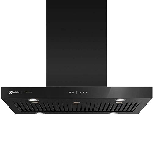 Coifa de Ilha Electrolux 90cm Preta Pro Series com Painel Touch e Filtro Baffle (90CIV) - 127V