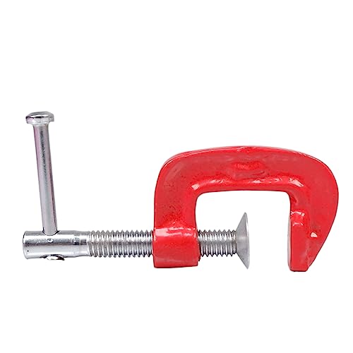 Image of Homdum Heavy Duty Mini G Clamp | C Type Clamping Tool (1 inch)