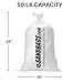 eSANDBAGS. Heavy Duty Sandbags with Tie Strings | Empty Woven Polypropylene Bags for Flood Control, UV Resistant, 50 lb Capacity, 14x26 inches, (250 empty eSandbags)