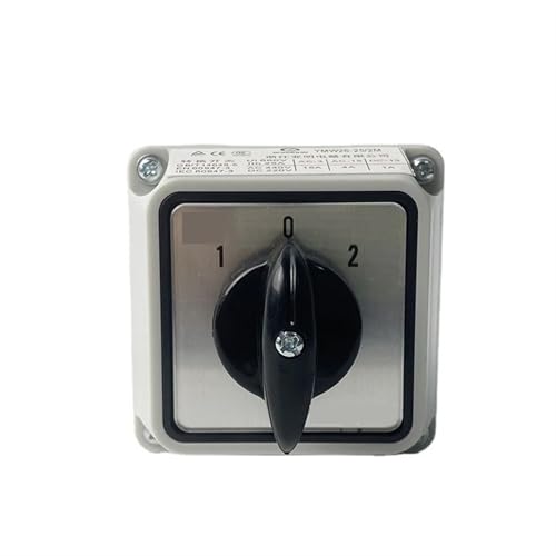 Interruptor rotatorio de 3 posiciones inversor de motor eléctrico con caja Switch Box 101 6