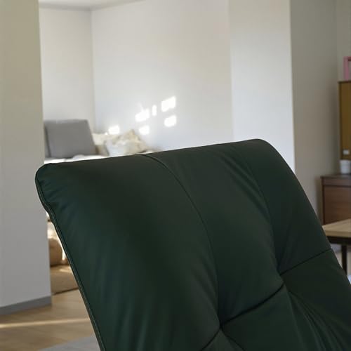 Image of The Attic Chiron Lounge Chair,Comfy Chair for Living Room, Relaxing Chair for Bedroom, 360 Chair, Royale Green
