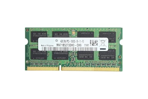 4GB DDR3 Laptop RAM PC3-10600 1333MHz 204-Pin SODIMM Notebook Memory Module- Compatible with Samsung M471B5273DH0-CH9