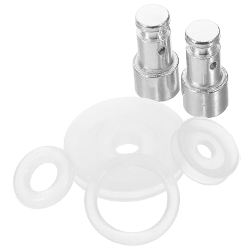 Válvula flotante de repuesto universal para ollas eléctricas a presión, varillas flotantes de 19 mm con anillos de sellado, piezas compatibles para ollas a presión miniatura 1