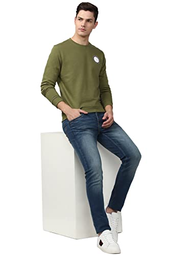 Image of Van Heusen Men's Polycotton Crew Neck Sweatshirt