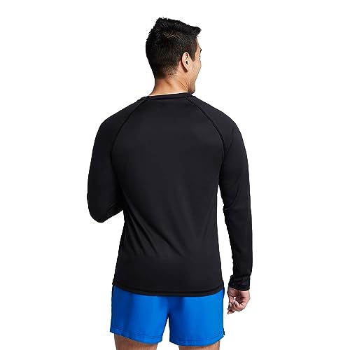 Image of Speedo Men's Uv Swim Shirt Long Sleeve Loose Fit Easy Tee - Manufacturer Discontinued