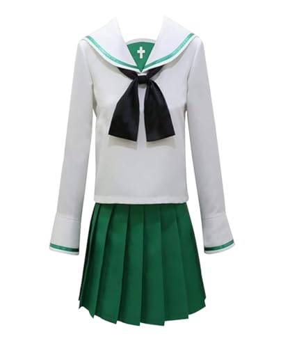 HOLRAN Women Costume School Uniform Sets Anime Sailor Dress Cosplay Costume(Medium)