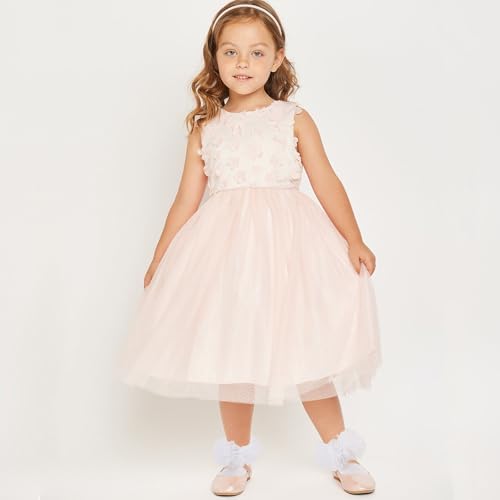 Grils Ruffle Socks Toddler Double Frilly Fluffy Princess Dress Cotton Sock Tutu Socks for Girls/Baby/Toddler4