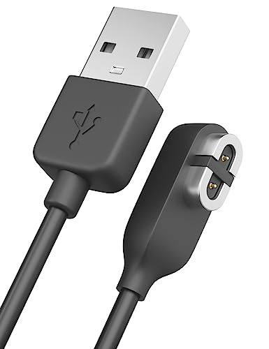 Sinoacc 100cm Cargador para Shokz Openrun/Openrun Pro/Openrun Mini/Openrun Pro Mini/Opencomm/Opencomm 2, Cable de Carga USB de Repuesto Magnético para Aftershokz Aeropex AS800