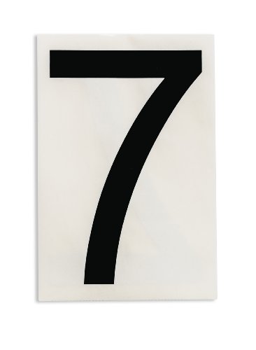 Chiffres et lettres ToughStripe Brady 121889 anti arrachement pour marquage de sol industriel