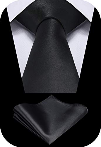Image of Tie G .5pcs Tie set in a gift box : Tie sets : Solid color Neck tie,Satin Bow tie,Pocket Square, Lapel, Cuffs link