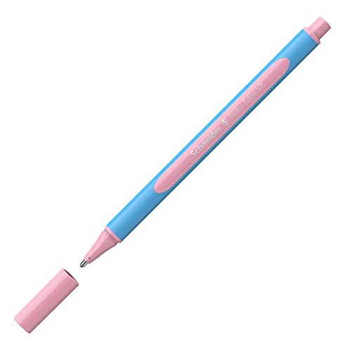 Stylo bille Schneider Slider Edge XB pastel rose pour une écriture fluide au quotidien