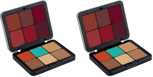 Image of MARS Cover Rangers Creamy Concealer and Corrector Palette | Include Lip & Cheek Tint | Easy to Blend & Lightweight Concealer for Face Makeup (24 gm) (04-MULTICOLOR) (Pack of 2)