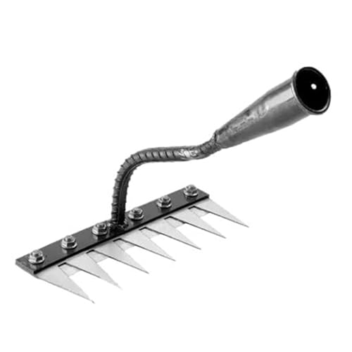 Désherbeur à griffes | Outil de désherbage manuel en acier 7/8 dents, désherbeur à griffes amovible pour un désherbage manuel facile. Dé mauvaises herbes, ameublit le sol et laboure pati