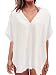 JFAN Camisa Suelto de Bikini Mujer Ropa de Baño Playa Traje de...