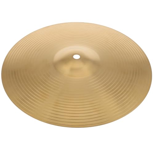 OFFSCH Jazz Drum Cymbal Kit 12 Metal Drum Cymbals Practice Crash Cymbal Fittings