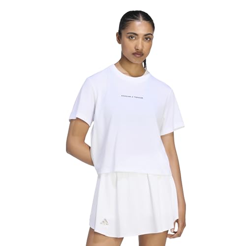 adidas Femme Tennis Culture Graphic Shirt, White, XL