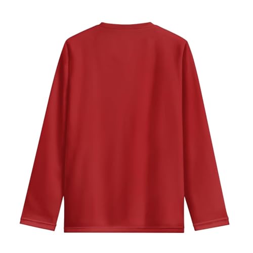 Upetstory Christmas Clothes for Boys Girls Kids Toddler Teen Long Sleeve Shirt4