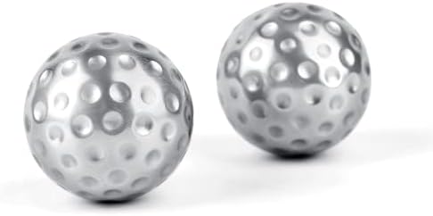 QooWo Massage Balls, Cold and Heat Therapy Relieves Muscle Soreness, Stiffness, Reduce Inflammation, 1.65" Trigger Point Balls (Set of 2)