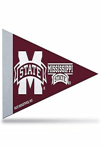 Image of Rico Industries NCAA Mini Pennant Set 4 inch x 9 inch Felt Mini Pennant Team Set (Includes 8 Pieces)