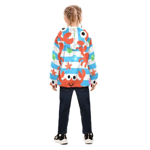 GuoChe Cute Crab Baby Boy Fleece Jacket4