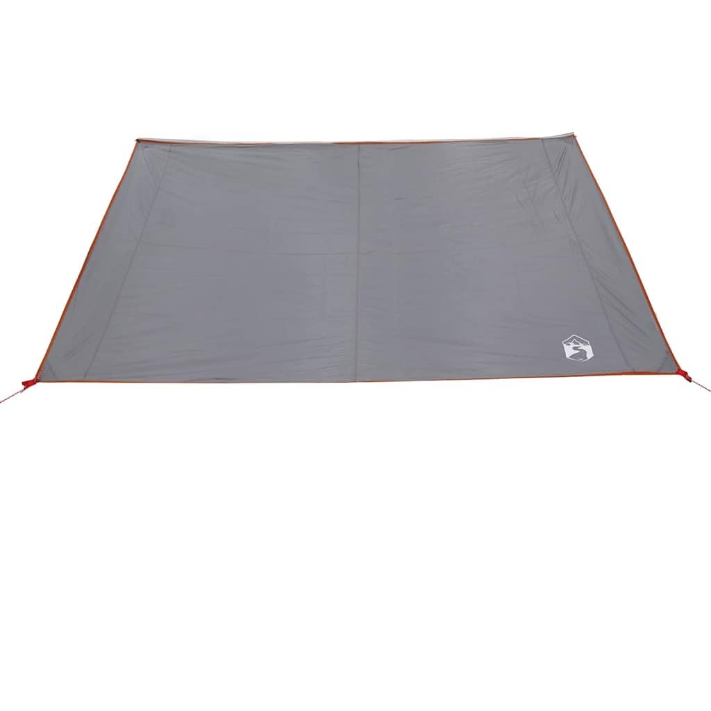 Bâche imperméable en polyester x vert avec tendeurs et piquets, imperméable, coupe-vent et ignifuge pour camping, extérieur, trekking, festival et plage