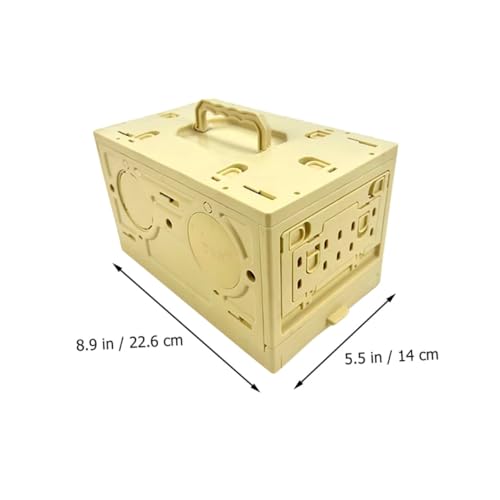 Cage de transport multifonction pliable avec aérations pour petits oiseaux - 3